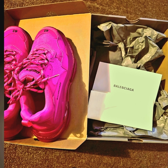 Balenciaga Other - Balenciaga Fuchsia Athletic Shoes